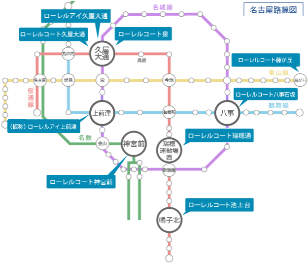 名古屋路線図