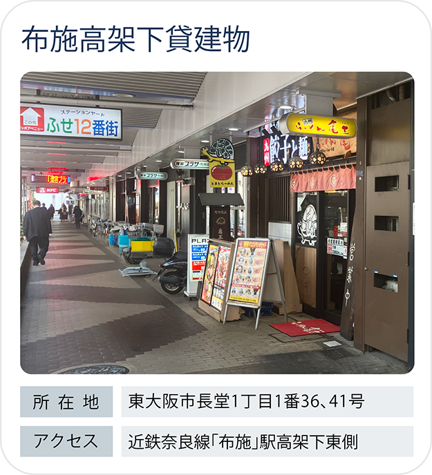 布施高架下貸建物