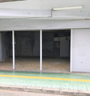 久宝寺口高架下貸建物:外観01