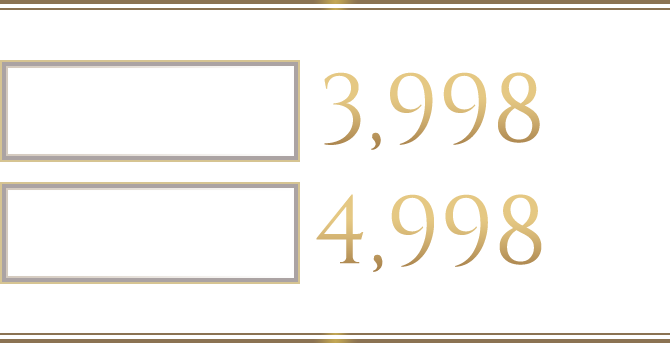 1LDK 3,998万円（税込）～ 2LDK+N(納戸) 4,998万円～（税込）