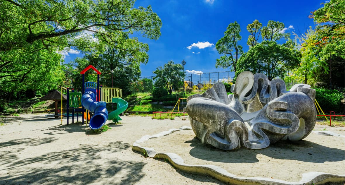 虹ヶ丘公園 徒歩2分(約150m)|公式/(仮称)ローレルコート星ヶ丘レジデンス|名古屋市の新築分譲マンション