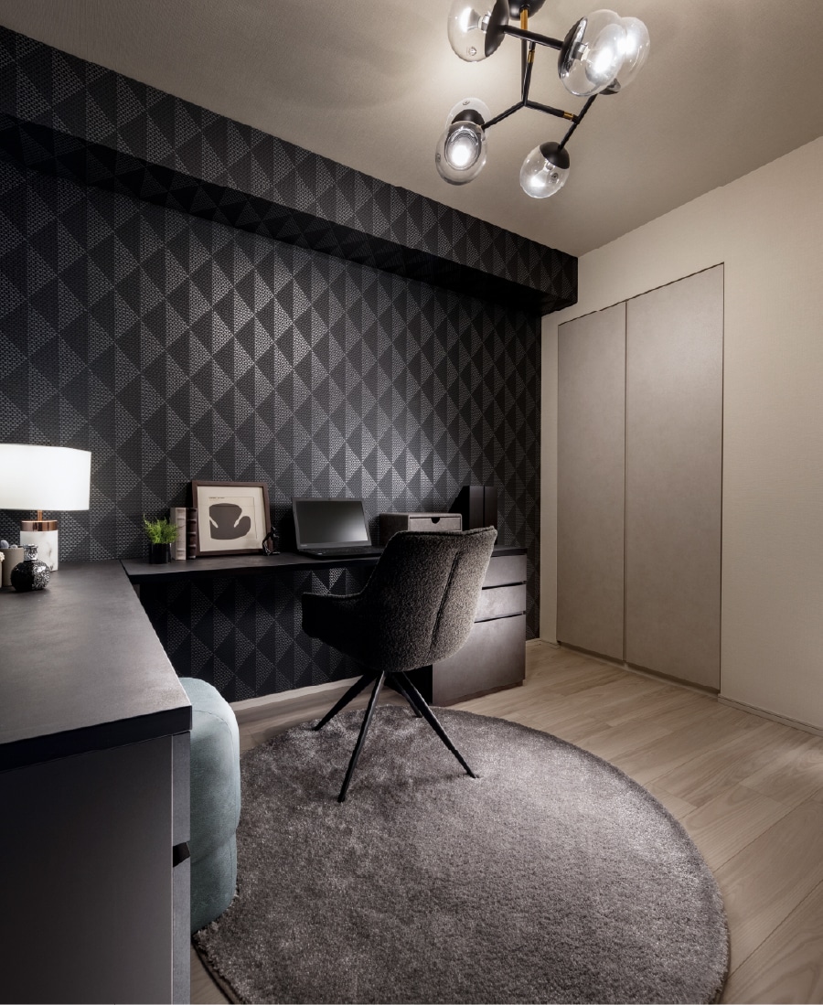 洋室1 Gタイプ 207号室（2025年2月撮影）｜公式／（仮称）ローレルコート星ヶ丘レジデンス｜名古屋市の新築分譲マンション