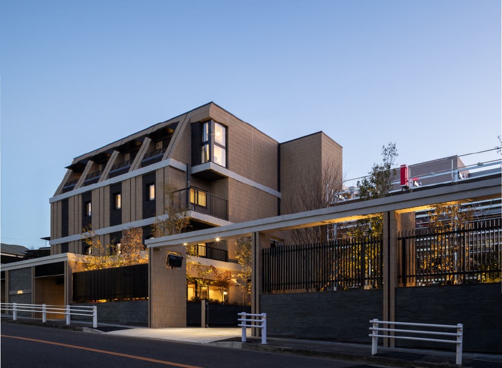 外観竣工写真（2025年1月撮影）｜公式／（仮称）ローレルコート星ヶ丘レジデンス｜名古屋市の新築分譲マンション