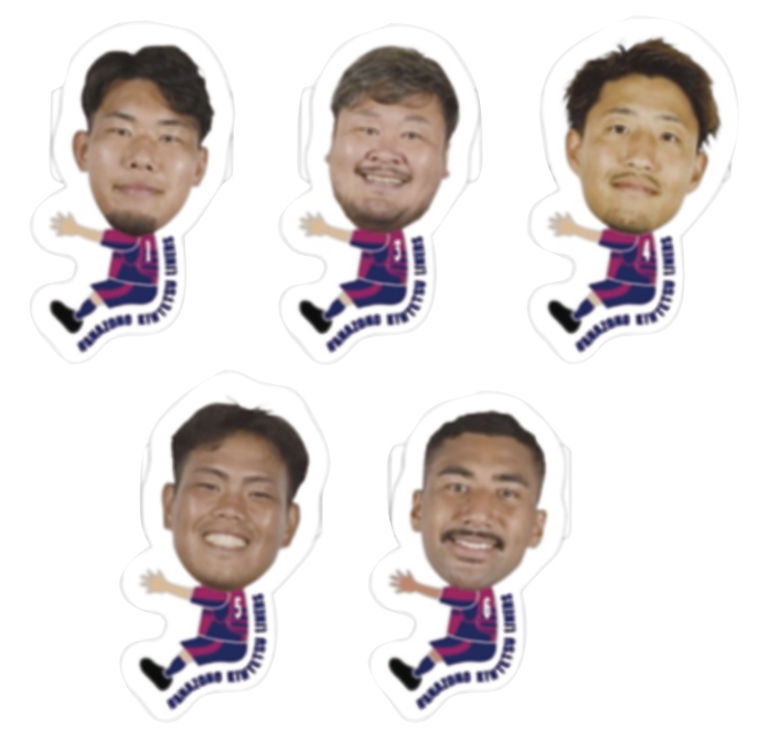 抱っこちゃんクリップ（全選手展開）