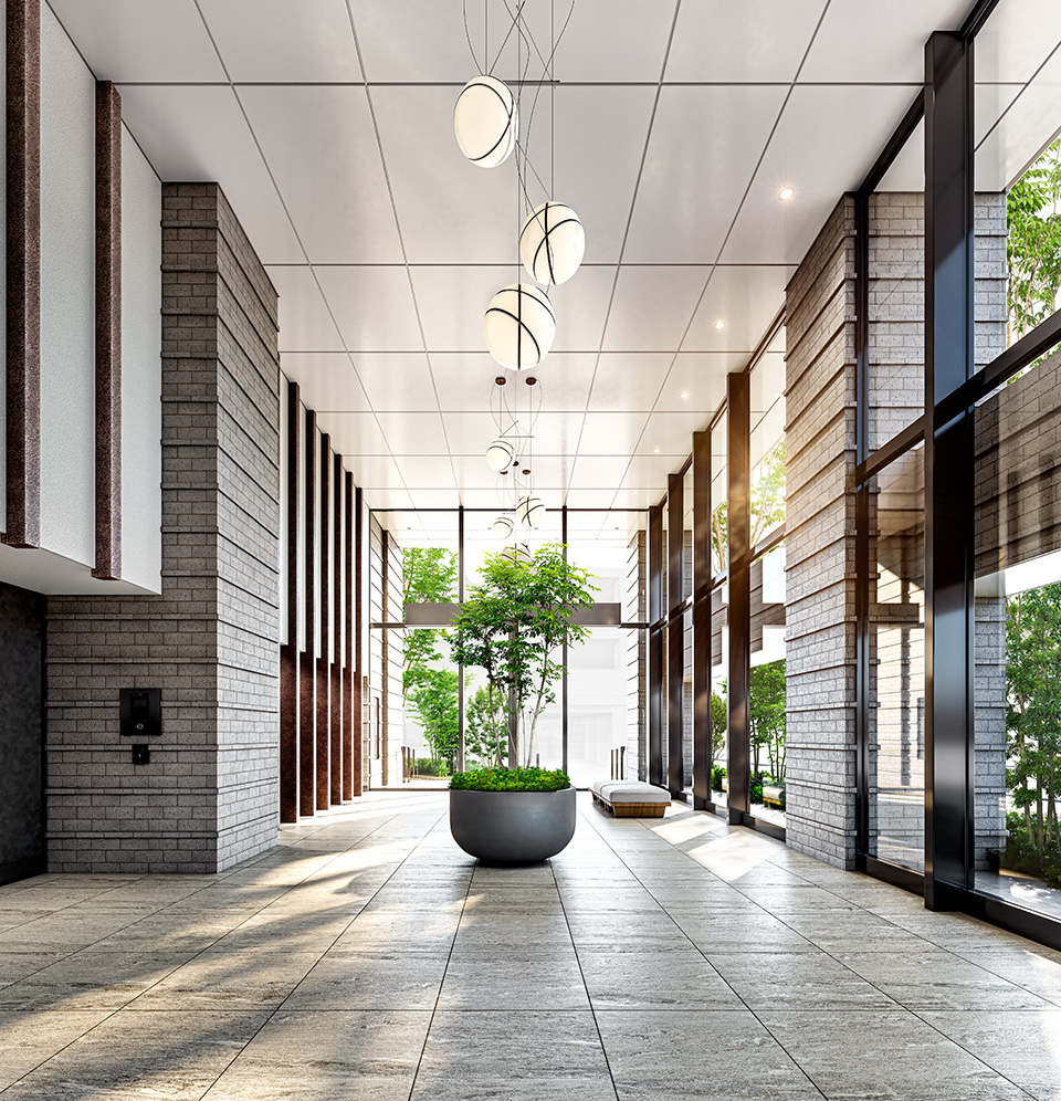 エントランス完成予想CG