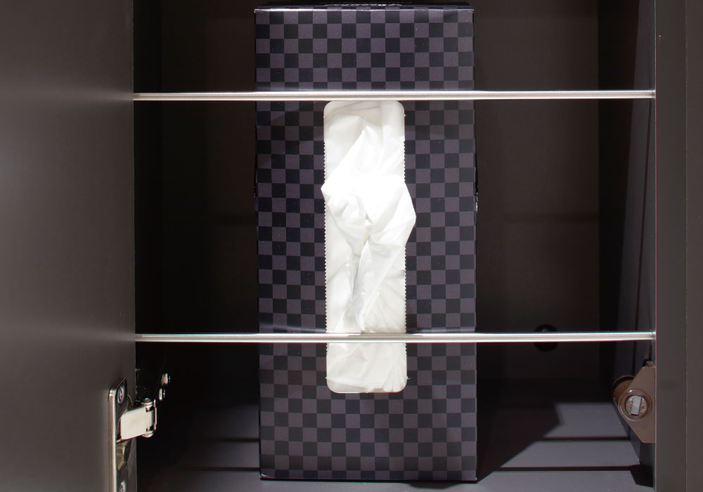 ティッシュボックス専用収納