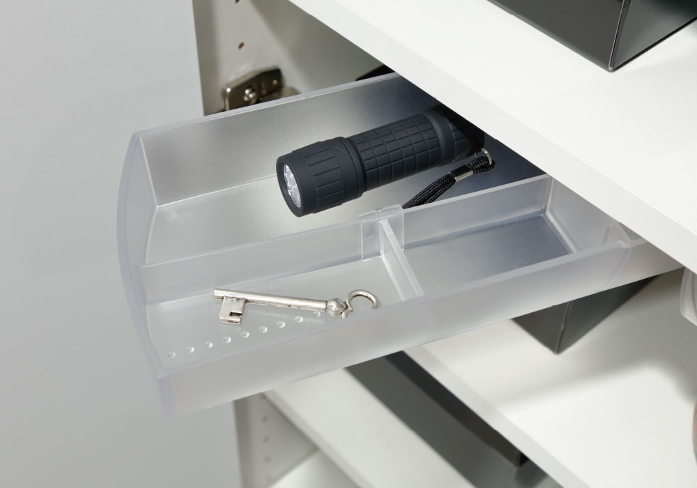 スムーズトレイ＆傘掛けフック※1