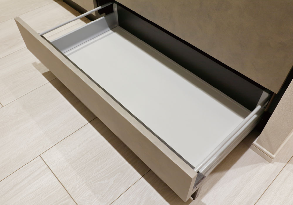 ホーロー底板キャビネット