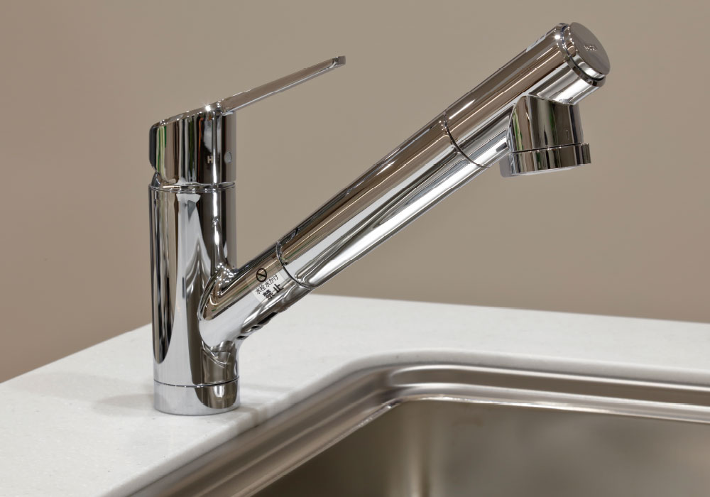 浄水器一体型シャワー水栓