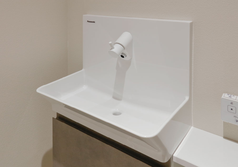 トイレ手洗いカウンター
