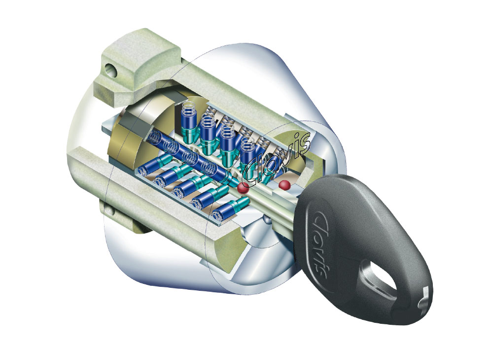防犯性の高いシリンダー