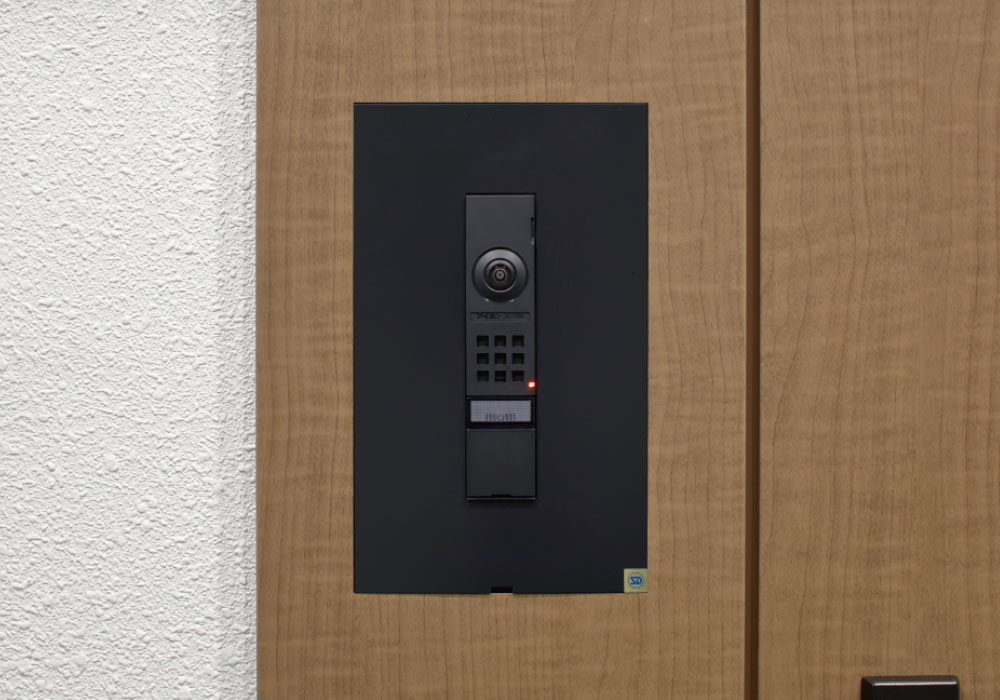 住戸前カメラ付インターホン