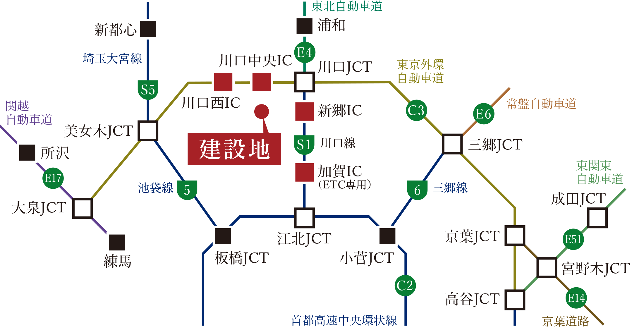 高速道路MAP