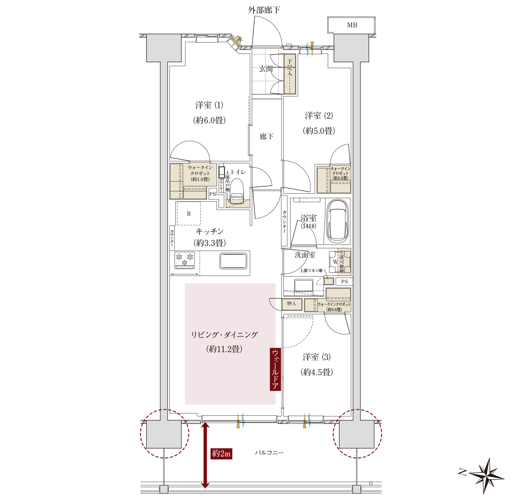 Cタイプ間取り図