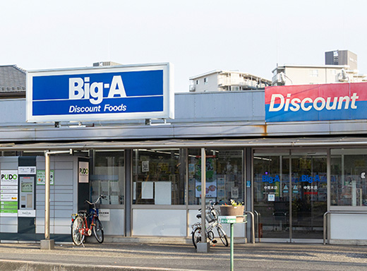 ビッグ・エー中青木店
