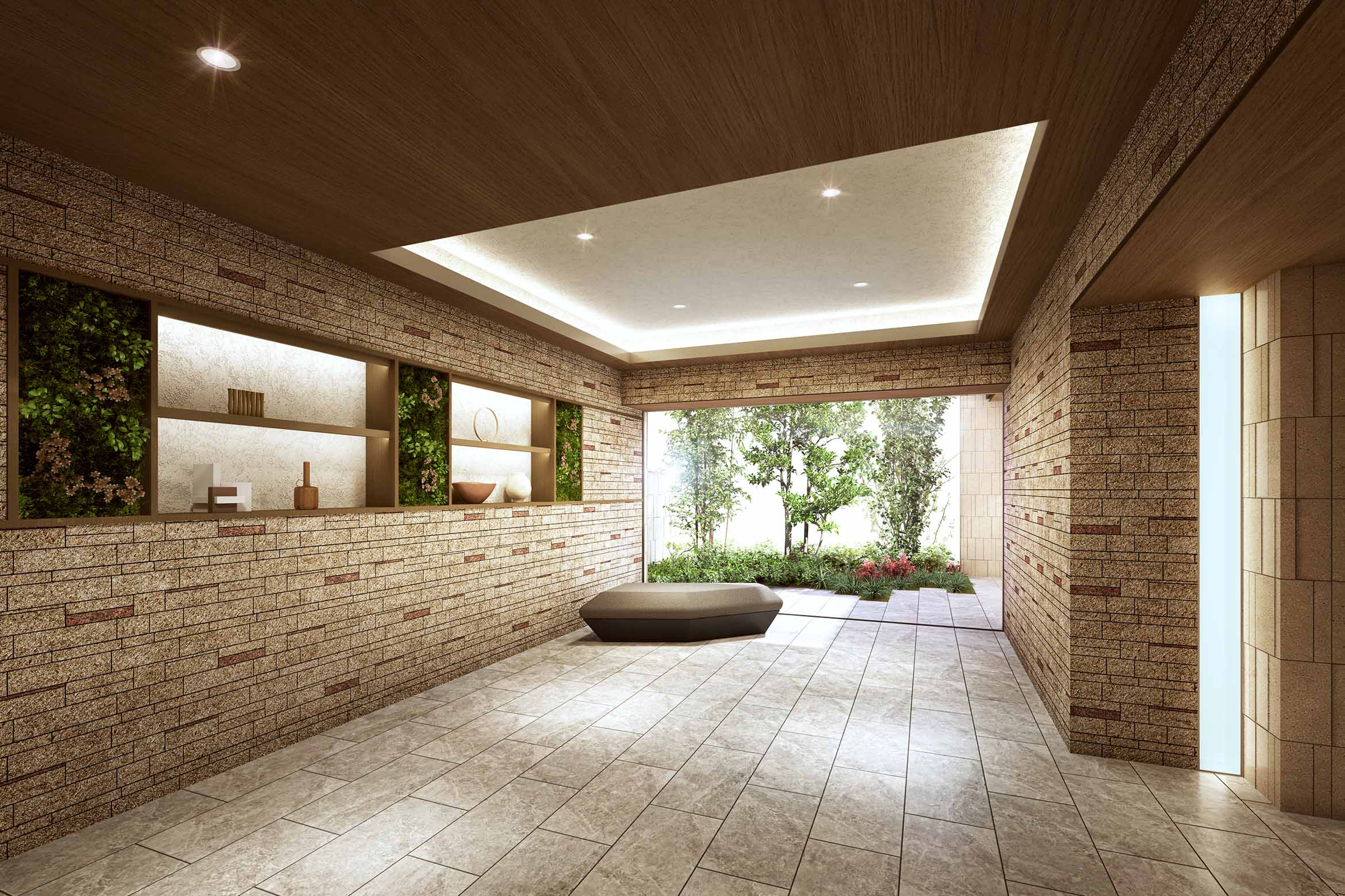 ラウンジ完成予想CG