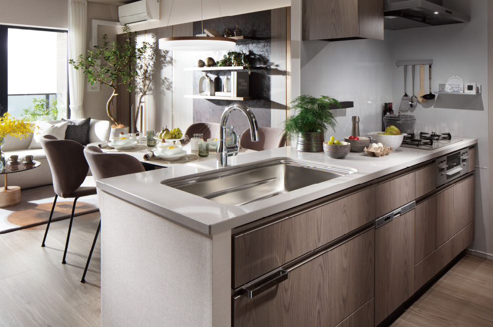 対面カウンターキッチン