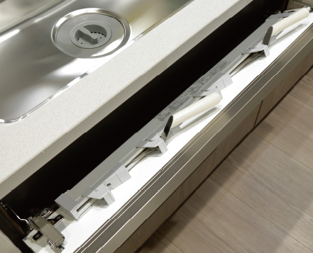 シンク前包丁収納