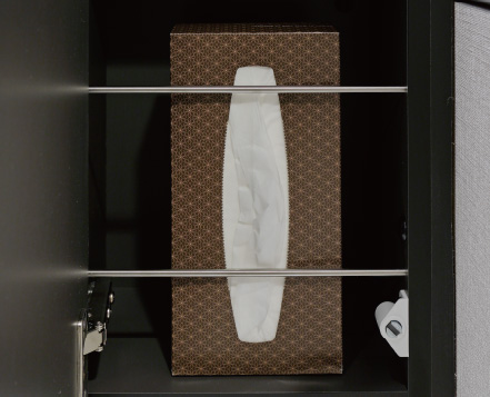 ティッシュボックス専用収納