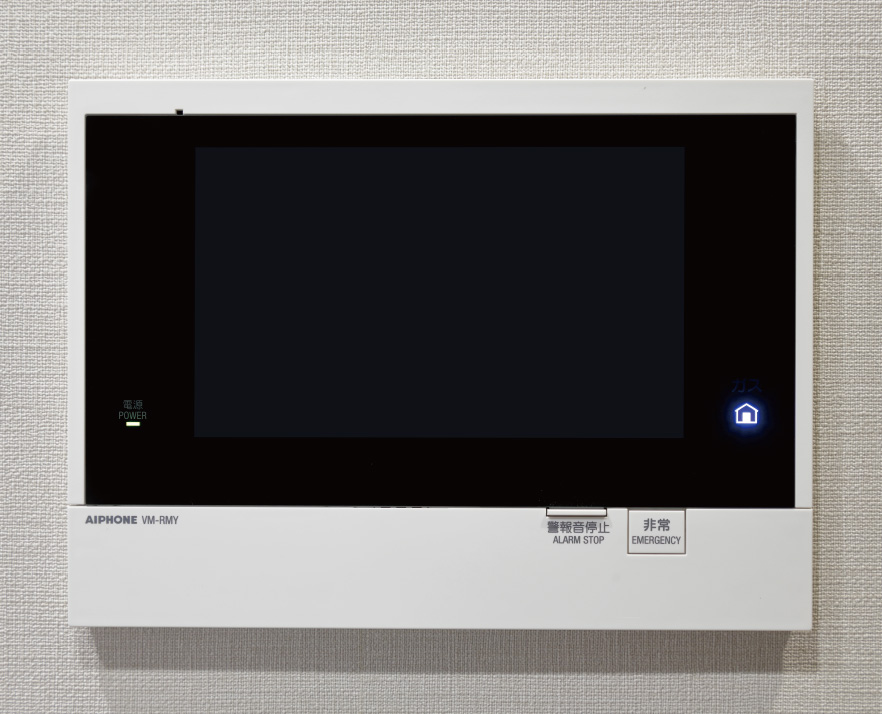 カラーモニター付インターホン