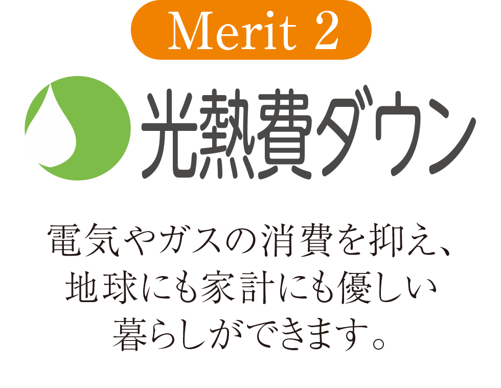 光熱費ダウン