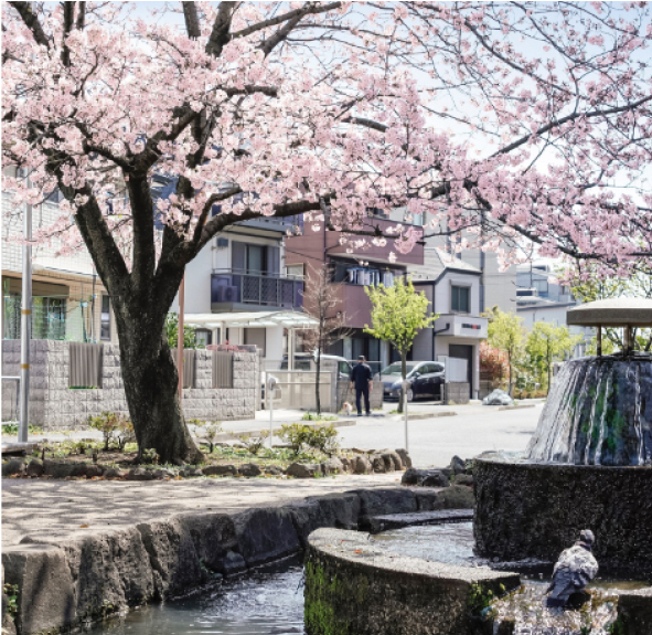 東井堀親水緑道