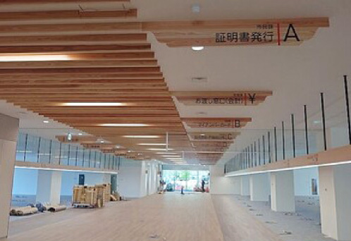 国分寺市役所新庁舎（徒歩8分/約600m）※国分寺市役所提供