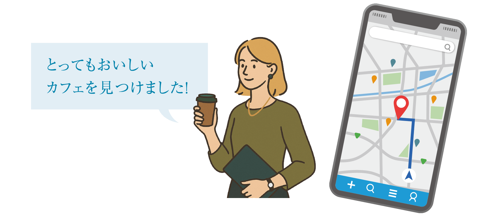 エリア情報・MAP機能