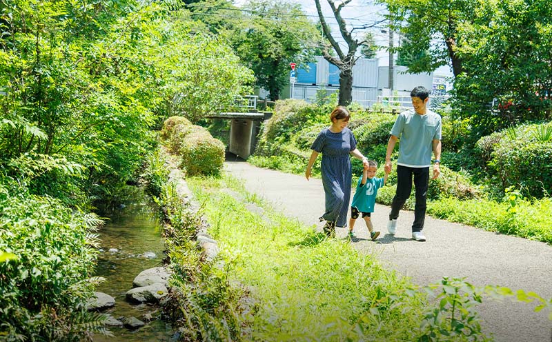 根川緑道（徒歩9分／約690m）